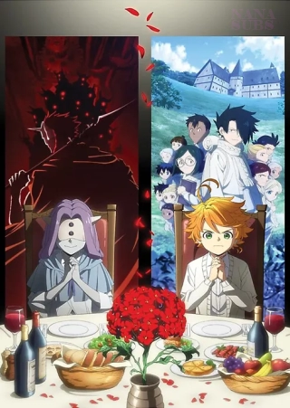 Okładka dla anime Yakusoku no Neverland 2nd Season