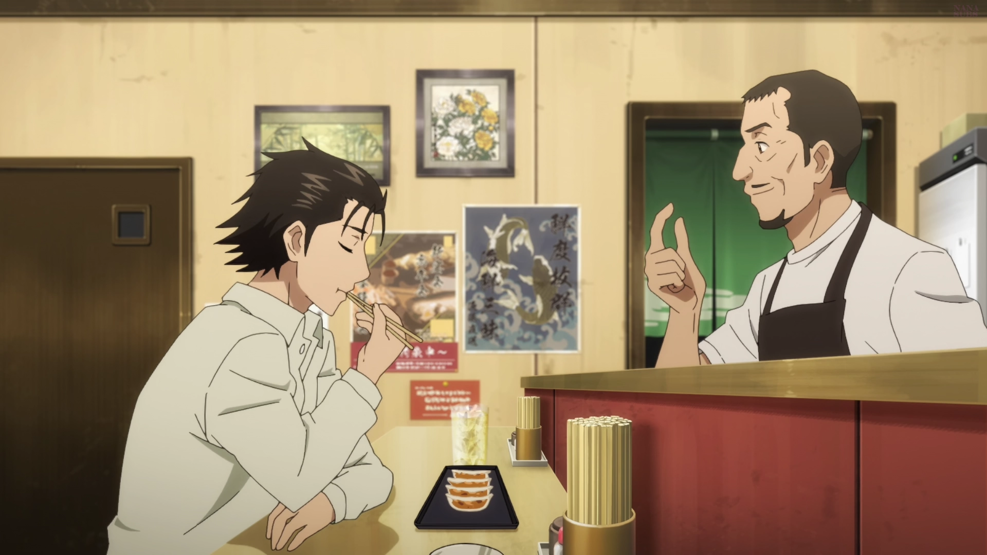 Minaturka 4 odcinka anime Bartender: Kami no Glass