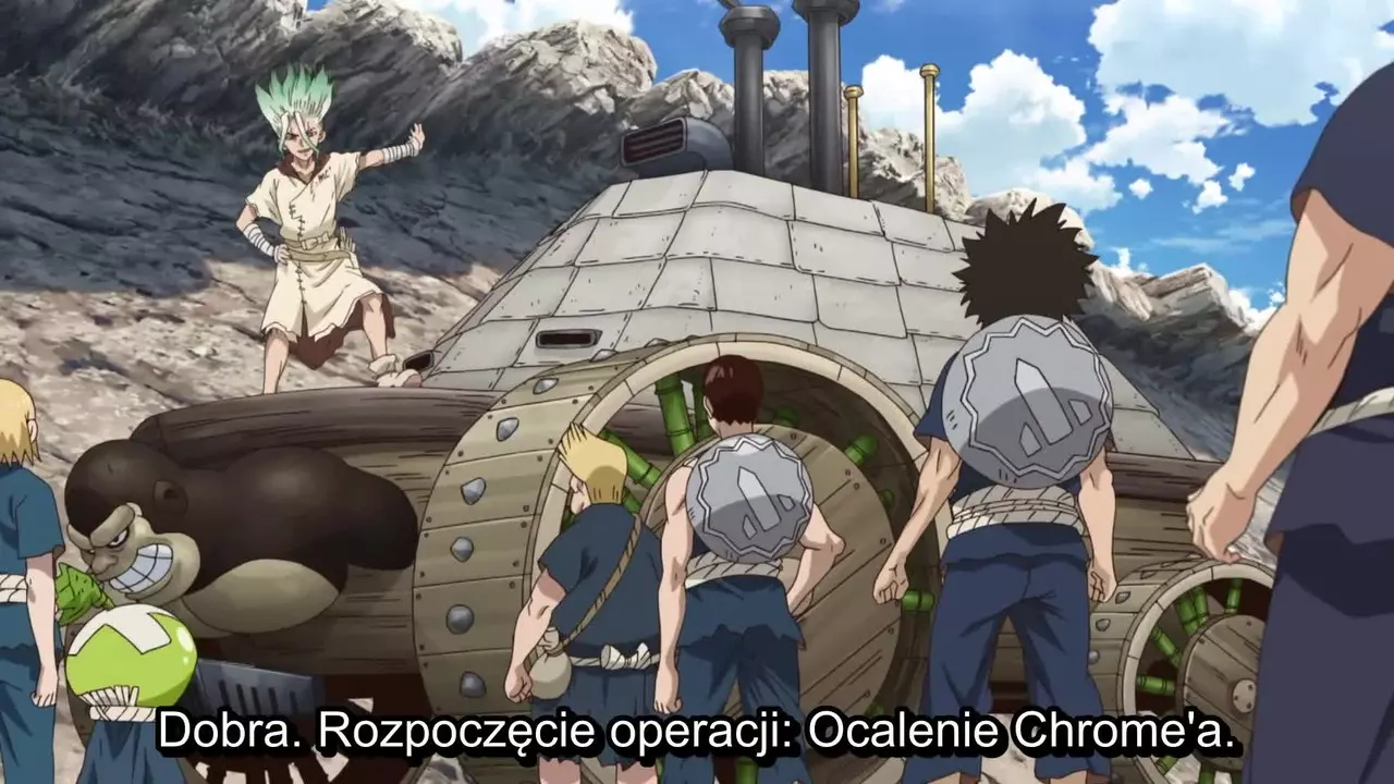 Minaturka 6 odcinka anime Dr. STONE: Stone Wars