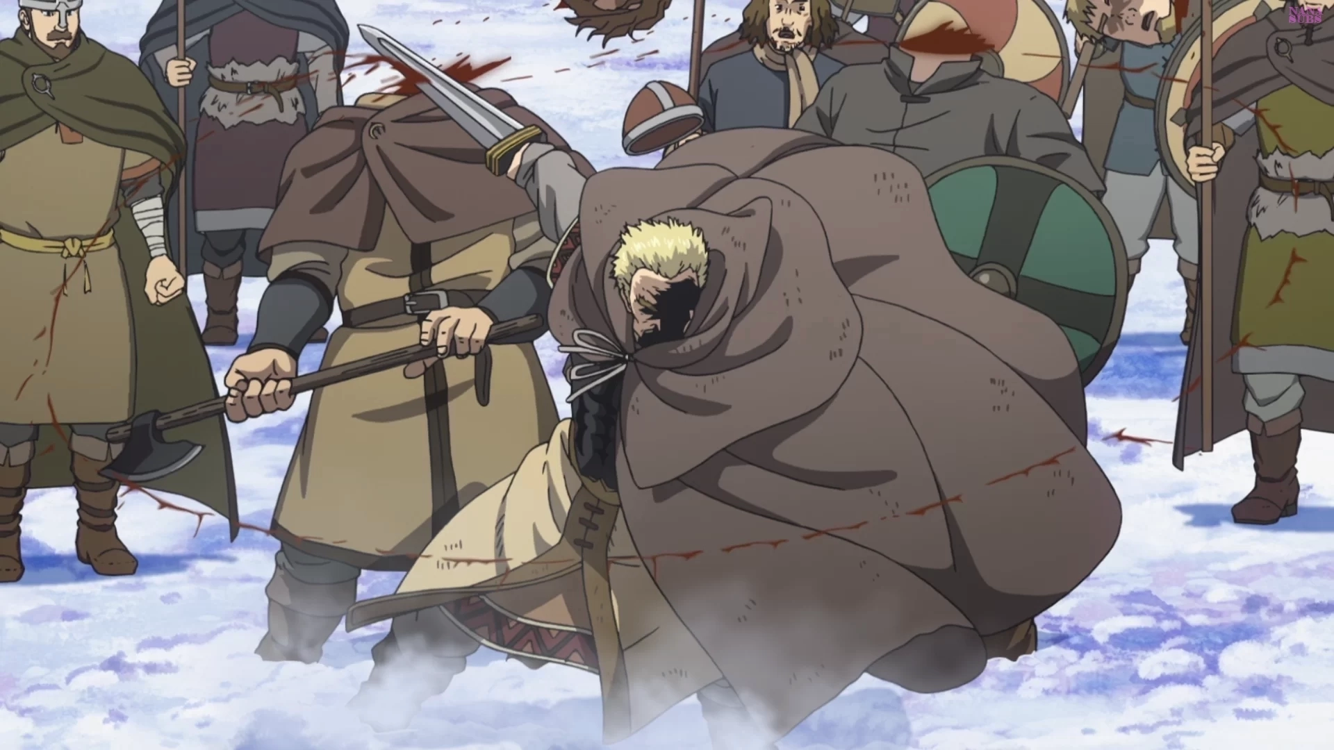 Minaturka 17 odcinka anime Vinland Saga
